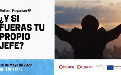 WEBINAR “¿Y SI FUERAS TU PROPIO JEFE?”. 20 DE MAYO.